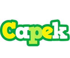 Capek soccer logo