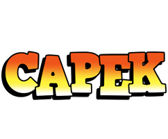 Capek sunset logo