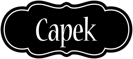 Capek welcome logo