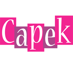 Capek whine logo