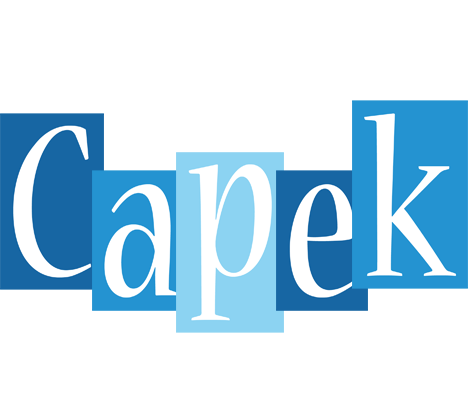 Capek winter logo