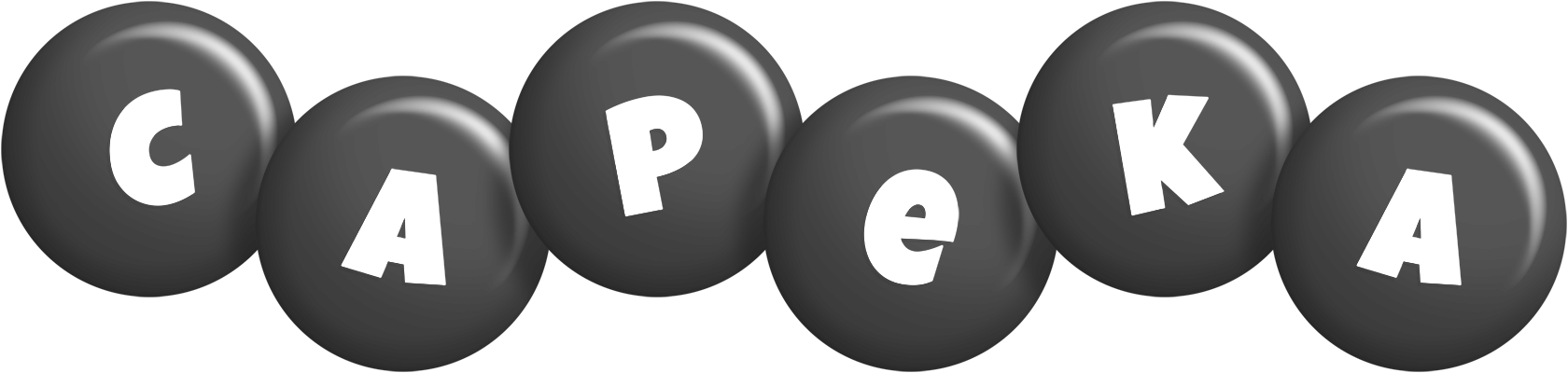 Capeka candy-black logo