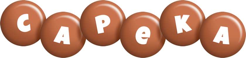 Capeka candy-brown logo