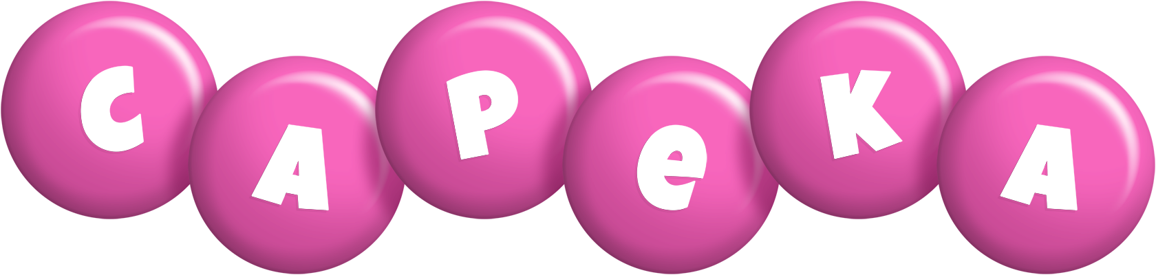 Capeka candy-pink logo