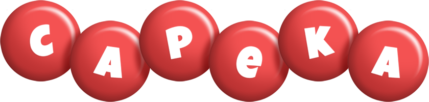 Capeka candy-red logo
