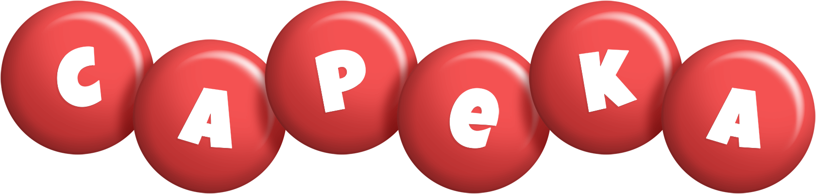 Capeka candy-red logo