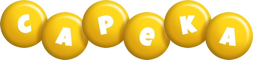 Capeka candy-yellow logo