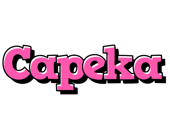 Capeka girlish logo
