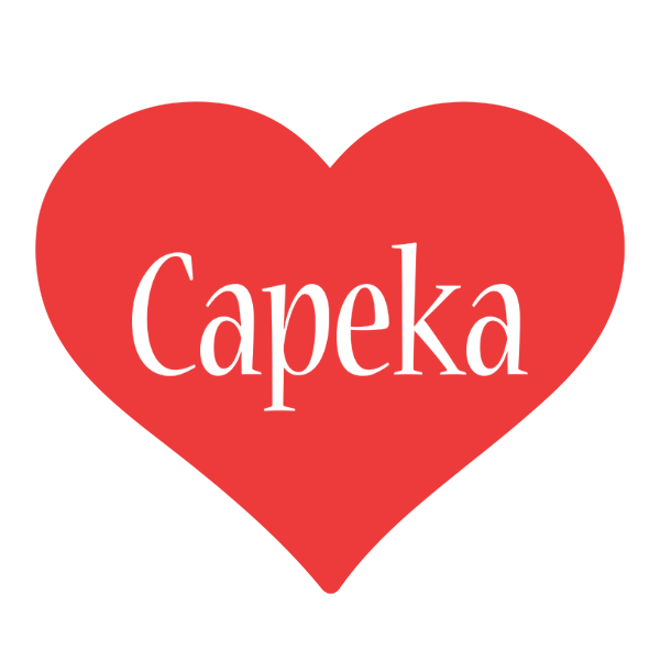 Capeka love logo