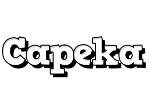 Capeka snowing logo