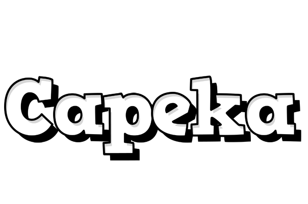 Capeka snowing logo