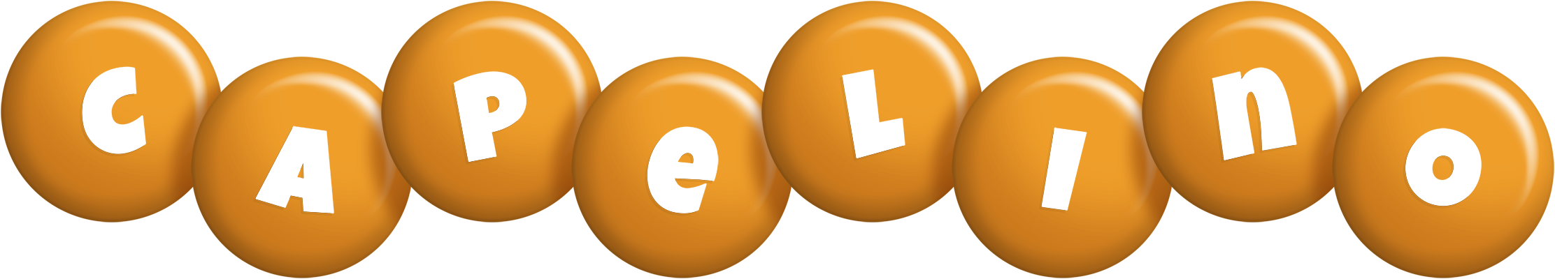 Capelino candy-orange logo