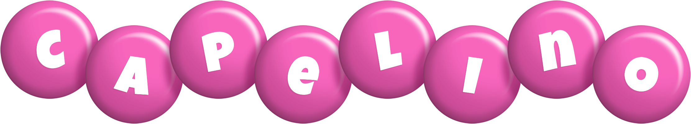 Capelino candy-pink logo