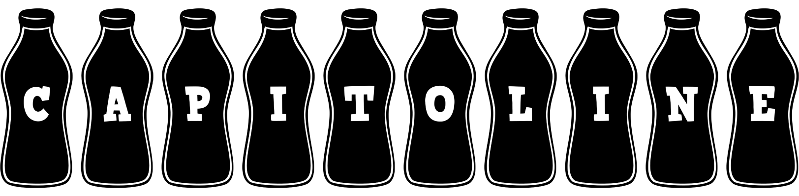Capitoline bottle logo