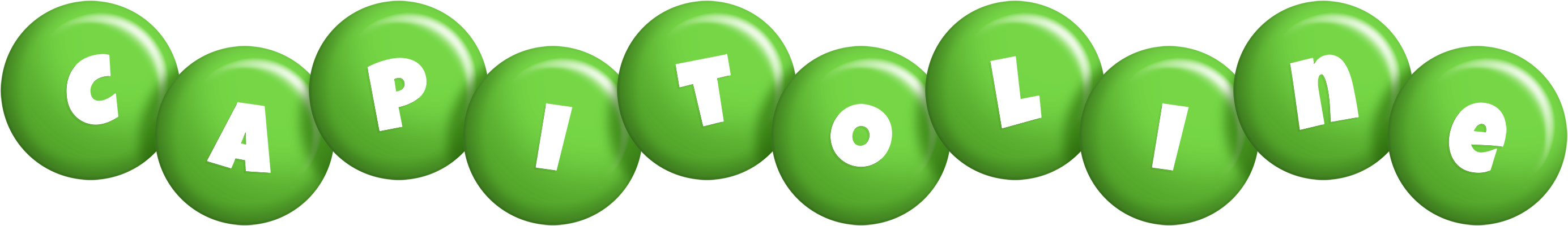 Capitoline candy-green logo