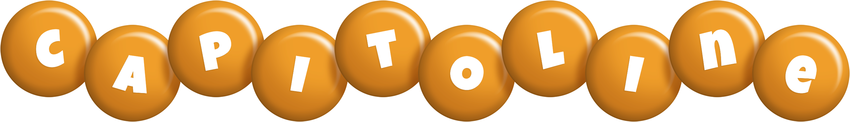 Capitoline candy-orange logo