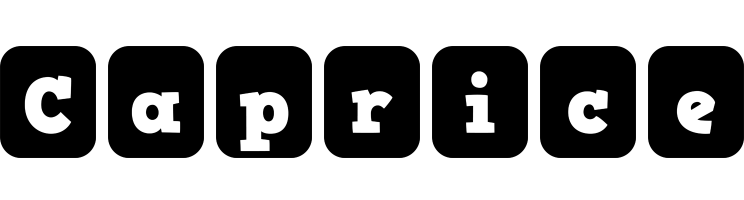 Caprice box logo