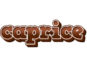Caprice brownie logo