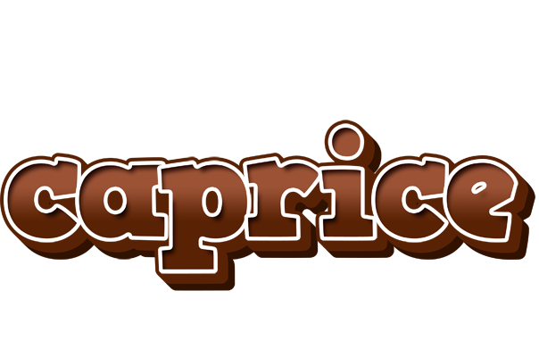 Caprice brownie logo