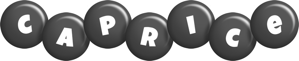 Caprice candy-black logo