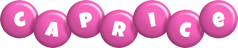 Caprice candy-pink logo