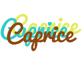 Caprice cupcake logo