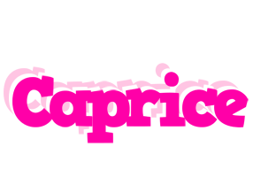 Caprice dancing logo