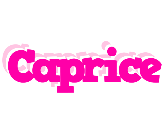 Caprice dancing logo
