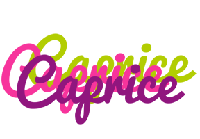 Caprice flowers logo