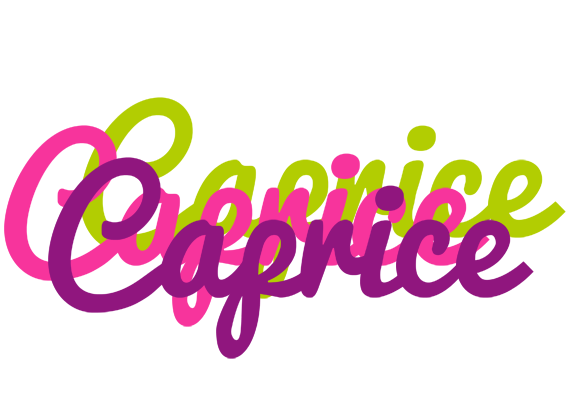 Caprice flowers logo