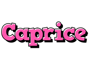 Caprice girlish logo