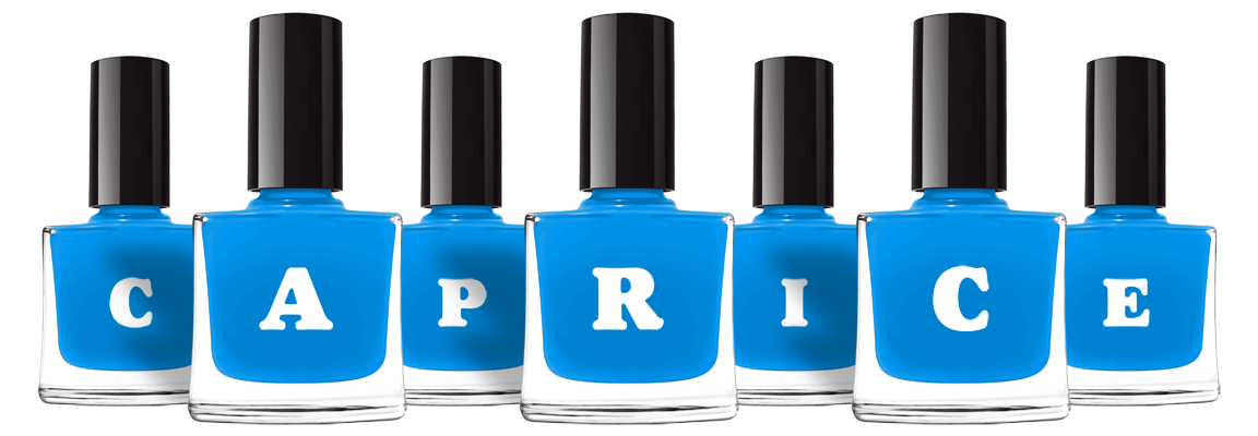 Caprice glossy logo