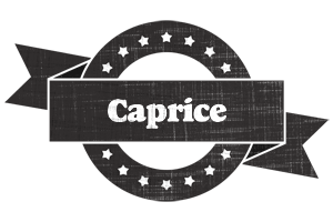 Caprice grunge logo