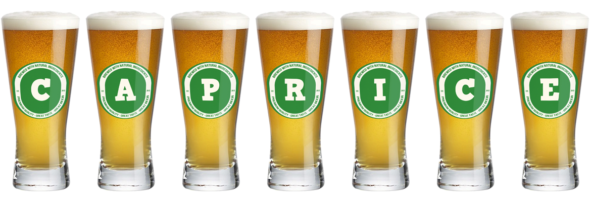 Caprice lager logo