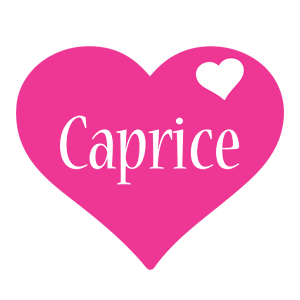 Caprice love-heart logo