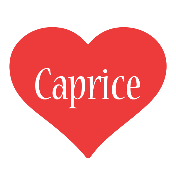 Caprice love logo