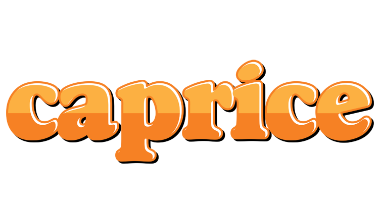 Caprice orange logo