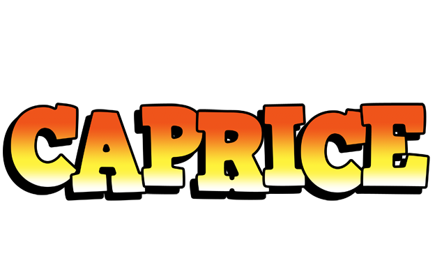 Caprice sunset logo