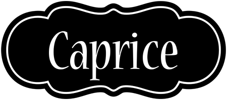 Caprice welcome logo