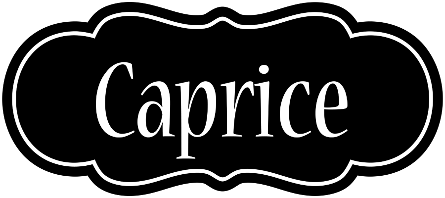Caprice welcome logo