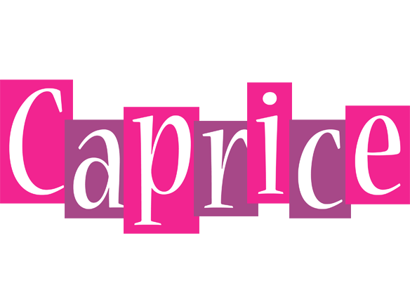 Caprice whine logo