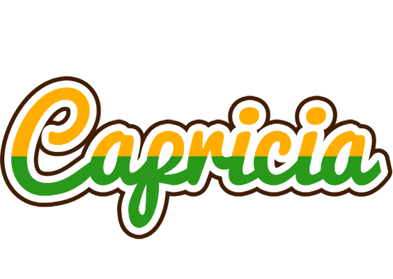 Capricia banana logo