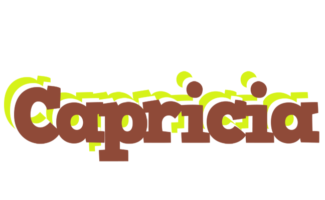 Capricia caffeebar logo
