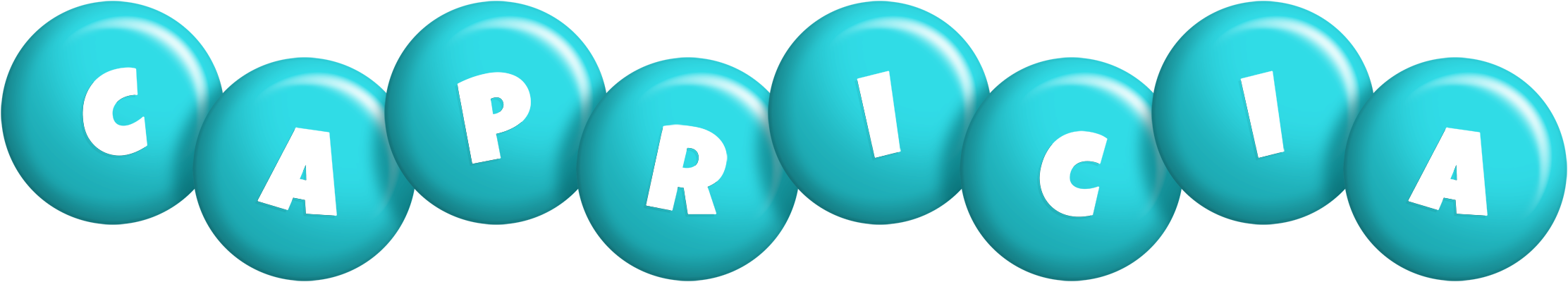 Capricia candy-azur logo