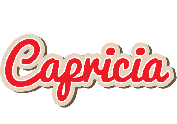Capricia chocolate logo