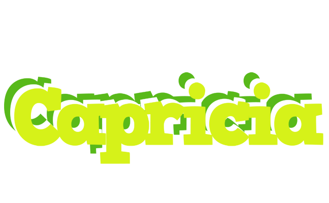 Capricia citrus logo