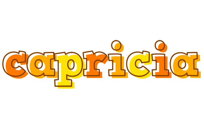 Capricia desert logo