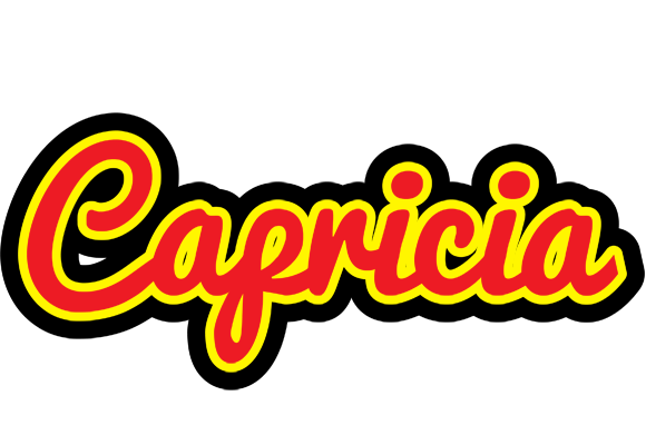 Capricia fireman logo