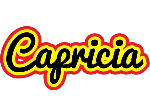 Capricia flaming logo