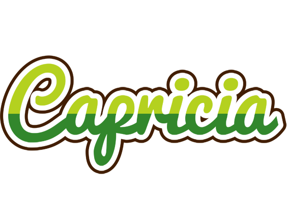 Capricia golfing logo